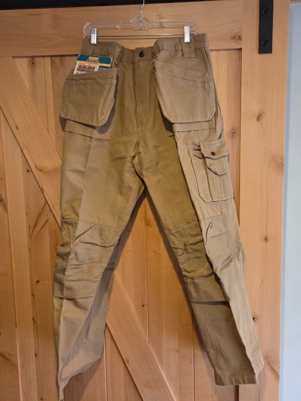 NWT Blaklader 1630 Brawny Work Pants 38X32 Mens Cordura Utility Pockets Workwear